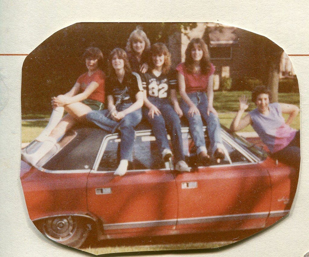 1980s memories with high school friends