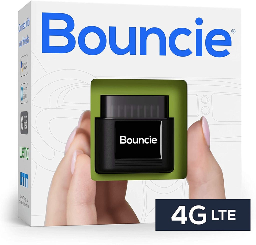 Bouncie — 4G LTE, GPS Car Tracker