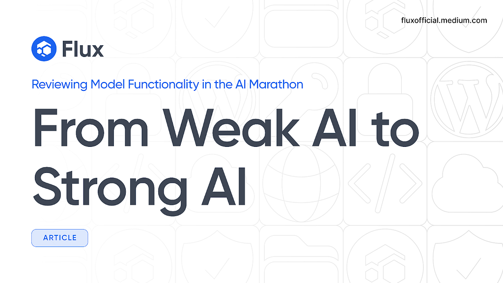 From Weak AI to Strong AI