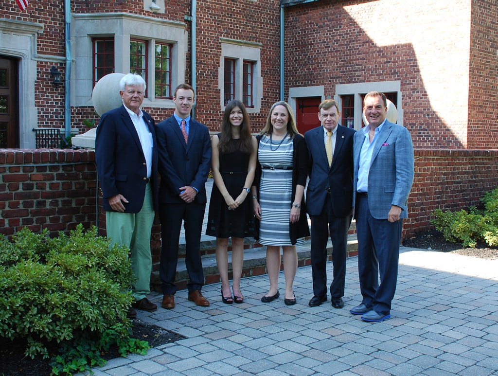 Left to right MBA President, Don Powell, John Cantwell, Nori Horvitz, MBA Board Member, Amy Leis, MBA Treasurer, Charles McCullough and MBA Vice President, Steven Pazienza. Photo credit: Bill Kaisla