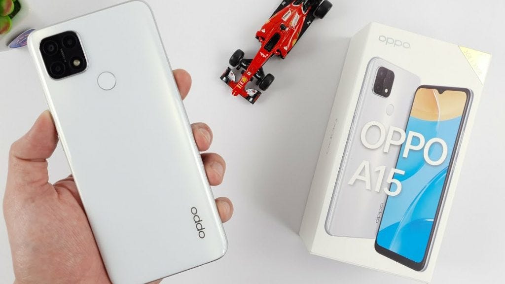 Oppo A15s Design