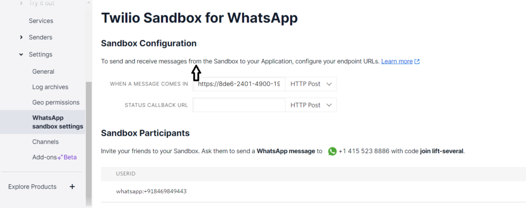Create WhatsApp Bot with Twilio Using Python Tutorial with Examples PlatoBlockchain Data Intelligence. Vertical Search. Ai.