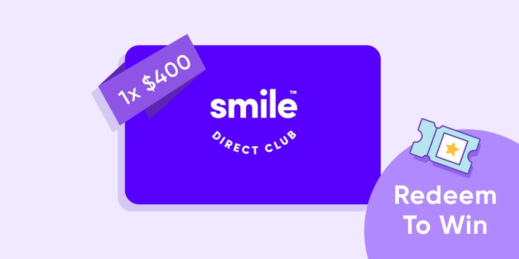 Win a $400 SmileDirectClub gift Card