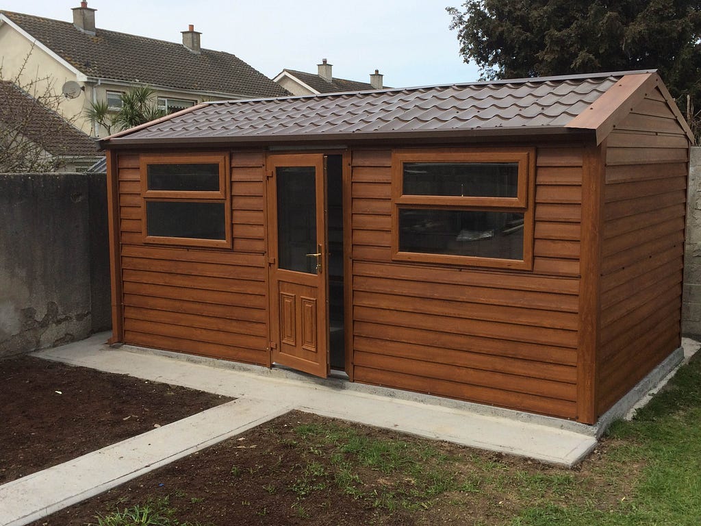 Insulated Garden Sheds in Ireland Insulated Sheds C & S Sheds