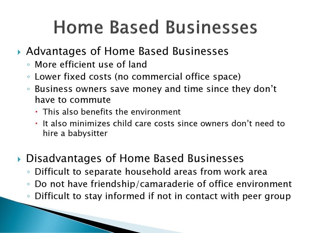 The Pros and Cons of a Home Based Business