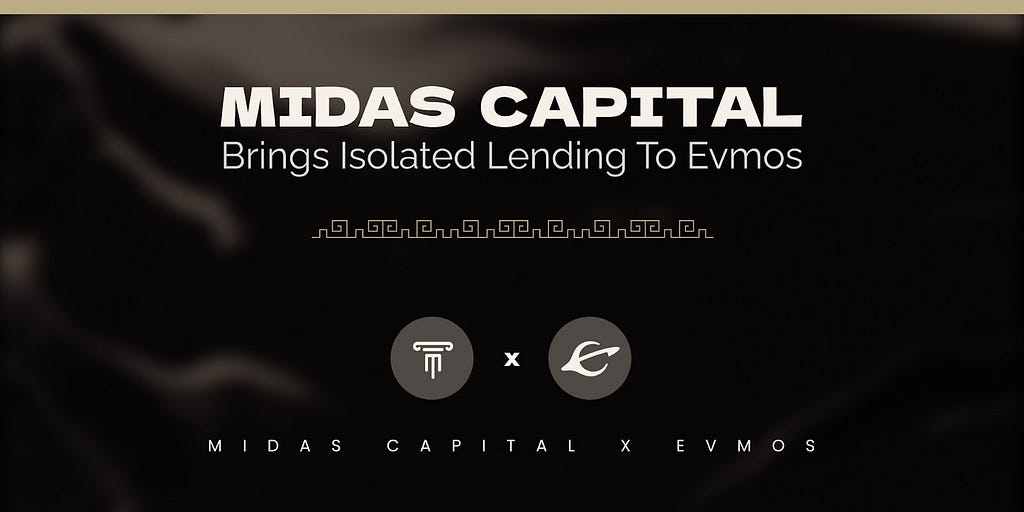 Midas partners with Evmos to bring isolated money markets to the ecosystem
