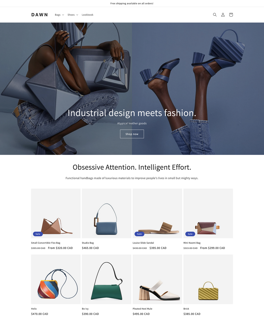 Shopify Dawn Theme Examples: Boost Your Store's Appeal