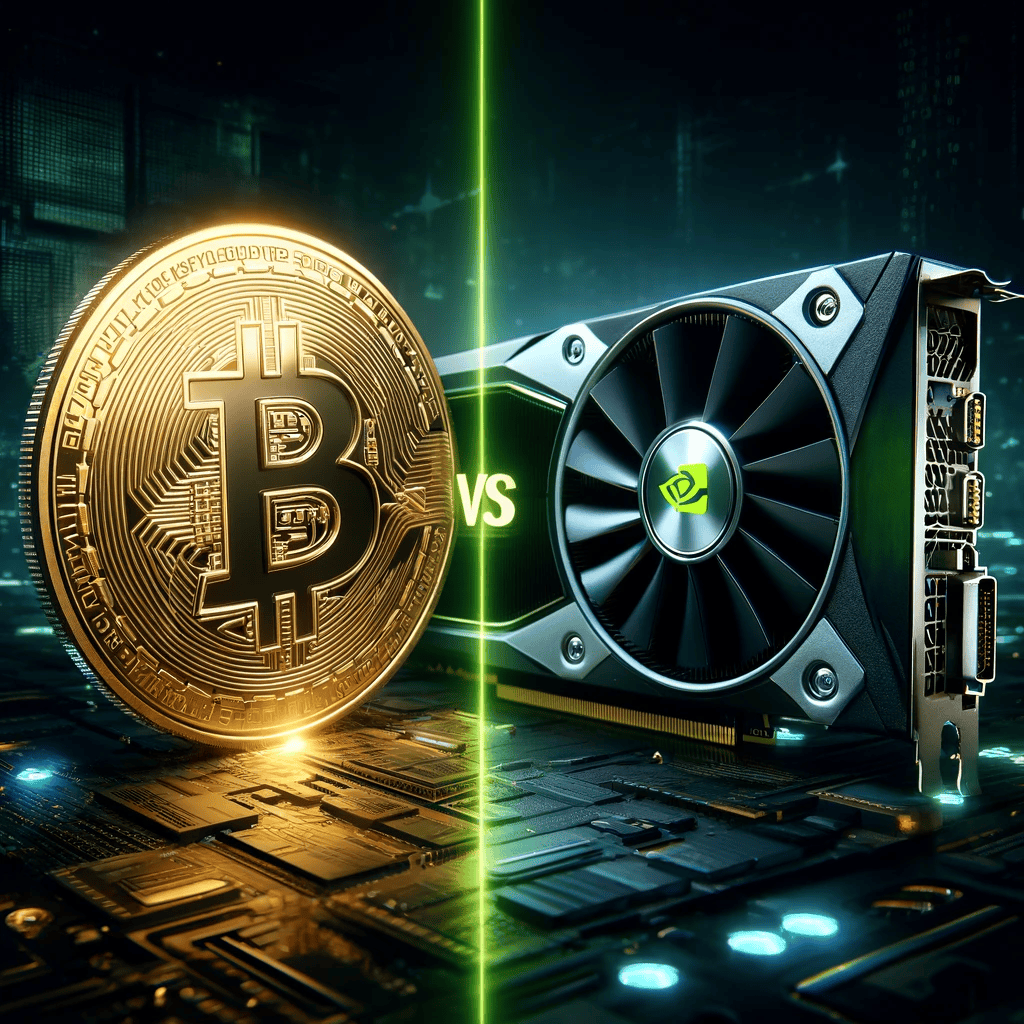 Explosive Growth or Steady Gains? Bitcoin vs. Nvidia Investment Showdown