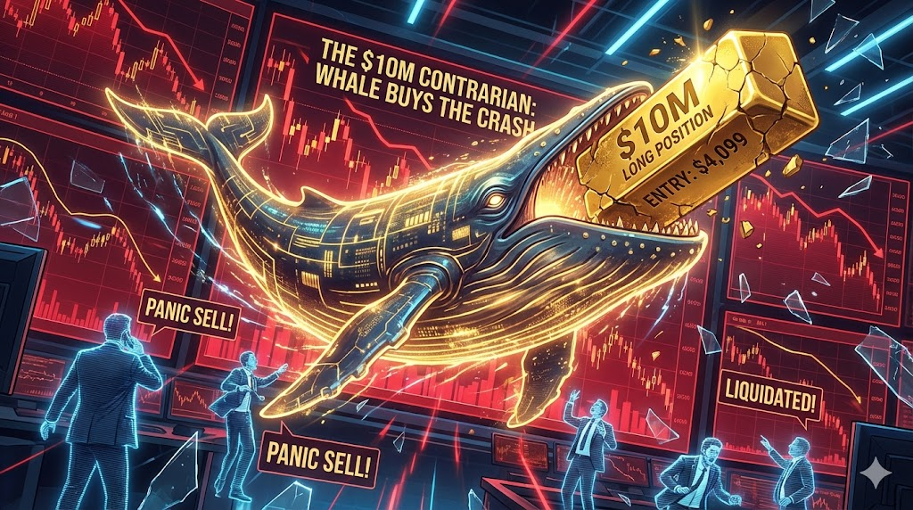 The $10 Million Contrarian: Why a Mega-Whale is Buying the Historic March 2026 Gold Crash