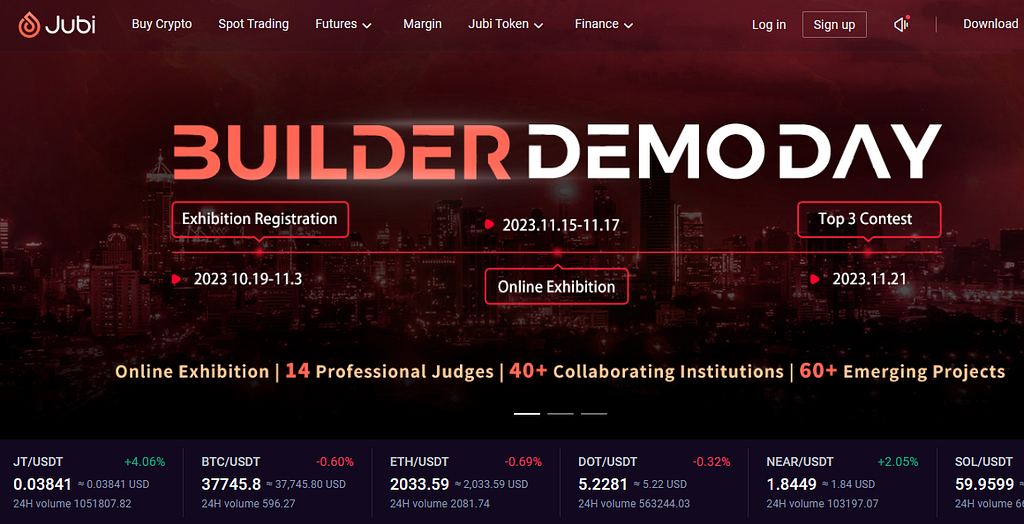 Builder Demo Day, joining other founding teams of Mold Finance, Sumup, DeNet, FBPay, 3GAMES, XEX, CryptoBox, Impakt, FansHood, Tikki, KoalaPay, and X WINNER! The event was a major gathering, featuring 14 judges, including Odaily’s CEO — Mandy and EOS Growth’s Header — Joshua Mars, over 40 collaborators naming BTS Venture, AC Capital, Axia8 Ventures, Big Candle Capital, Matrix Labs, Moledao and more than 60 competing projects