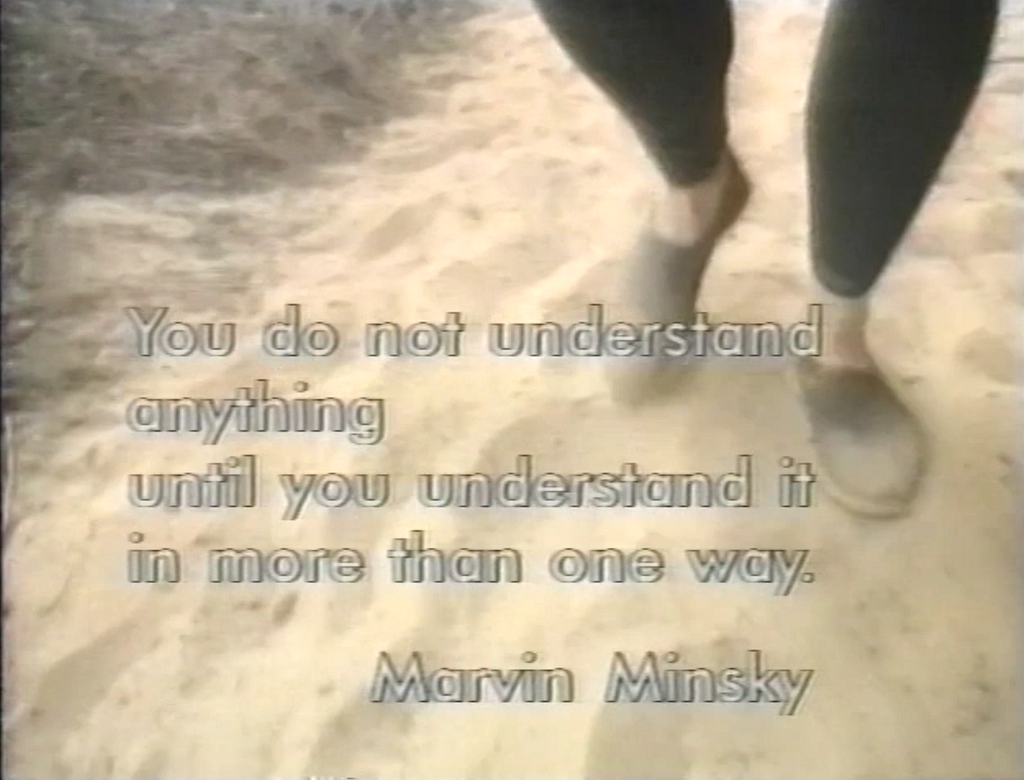 The image reads “You do not understand anything until you understand it in more than one way. Marvin Minsky.”