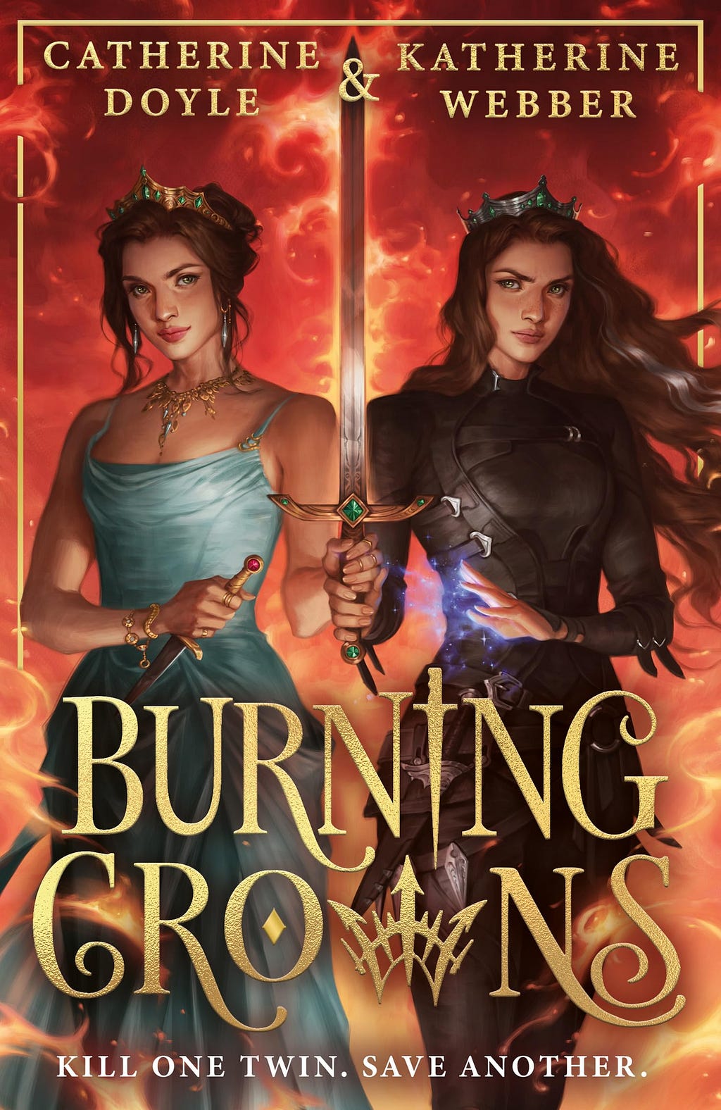 Burning Crowns (Twin Crowns, #3) E book