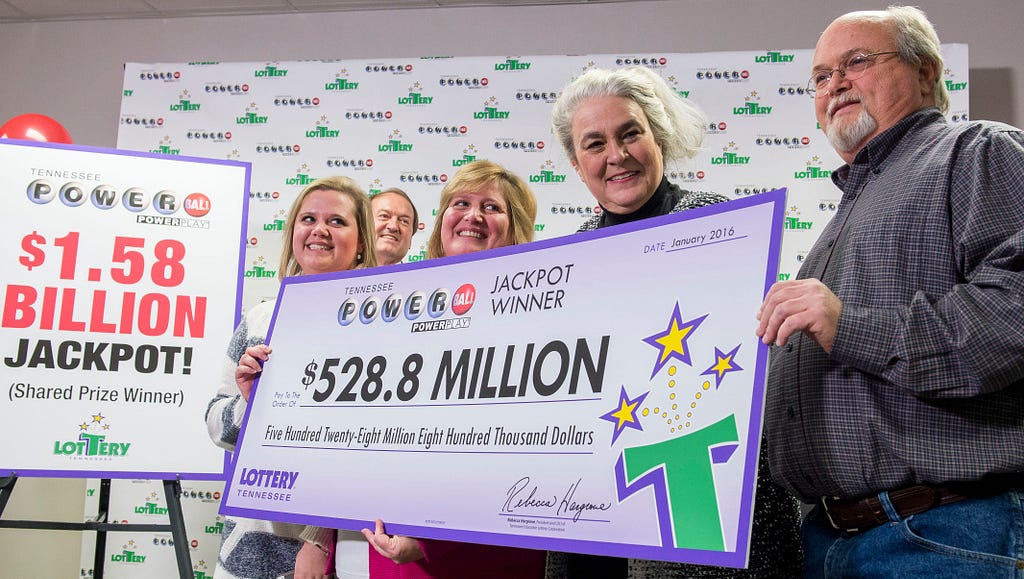 Lottery powerball winners