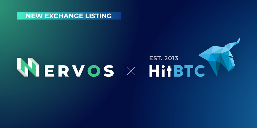 New Exchange Listing between Nervos and HitBTC