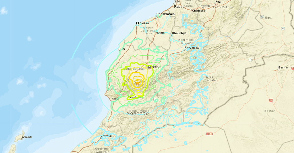 Powerful earthquake Strike Morocco