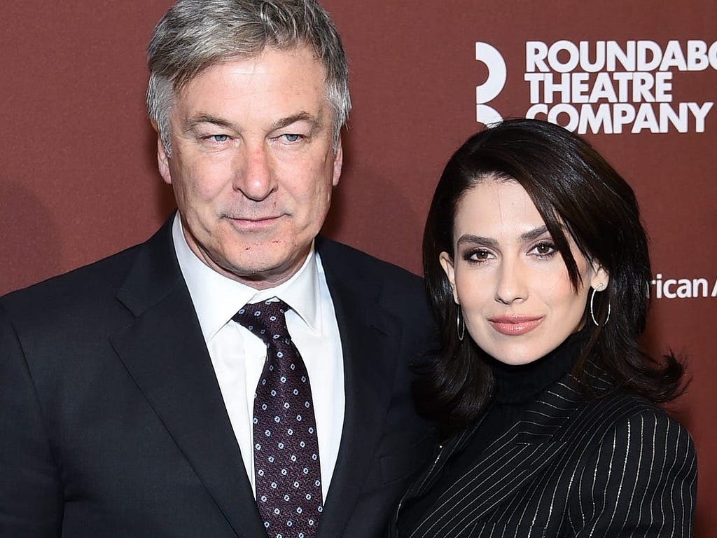 Alec and Hilaria Baldwin in 2020.