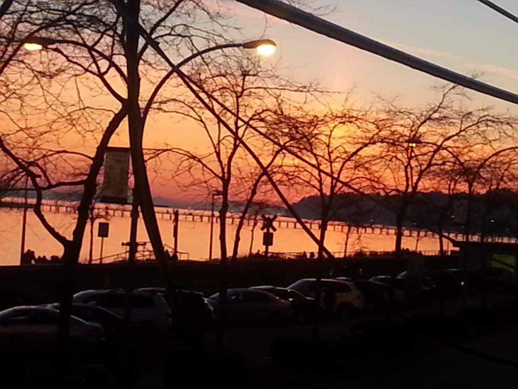 White Rock Sunset, March 2013