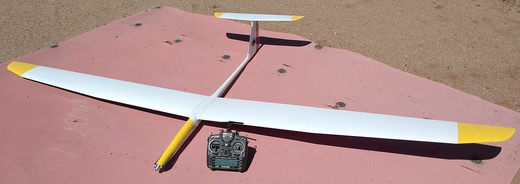 RnR Spectrum F3B modified for electric launching