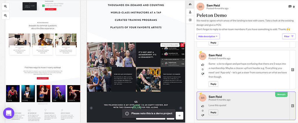 a unique, interactive ux design
