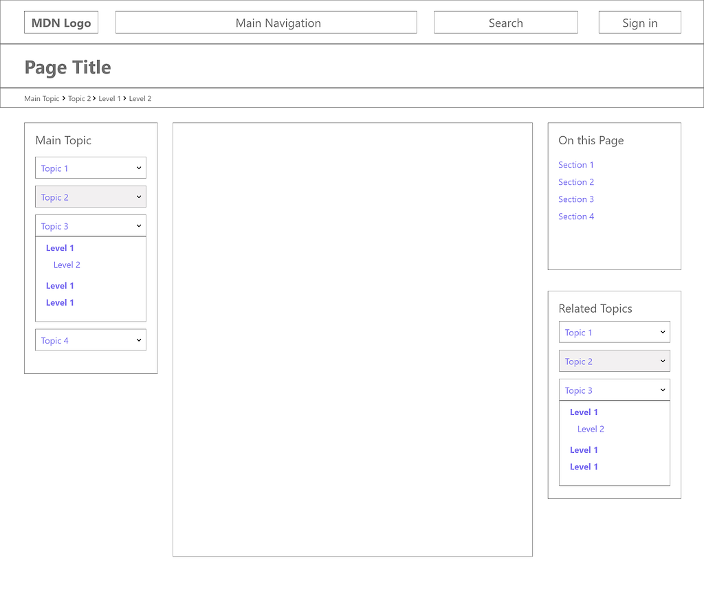 MDN Web Docs Navigation Redesign | DevsDay.ru