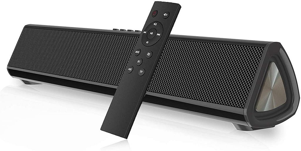 Sound Bar For TV, Bluetooth 5.0 Wireless