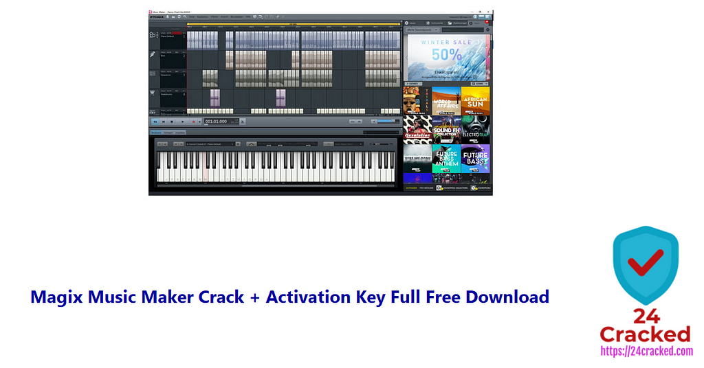 Magix Music Maker Crack + Activation Key Full Free Download