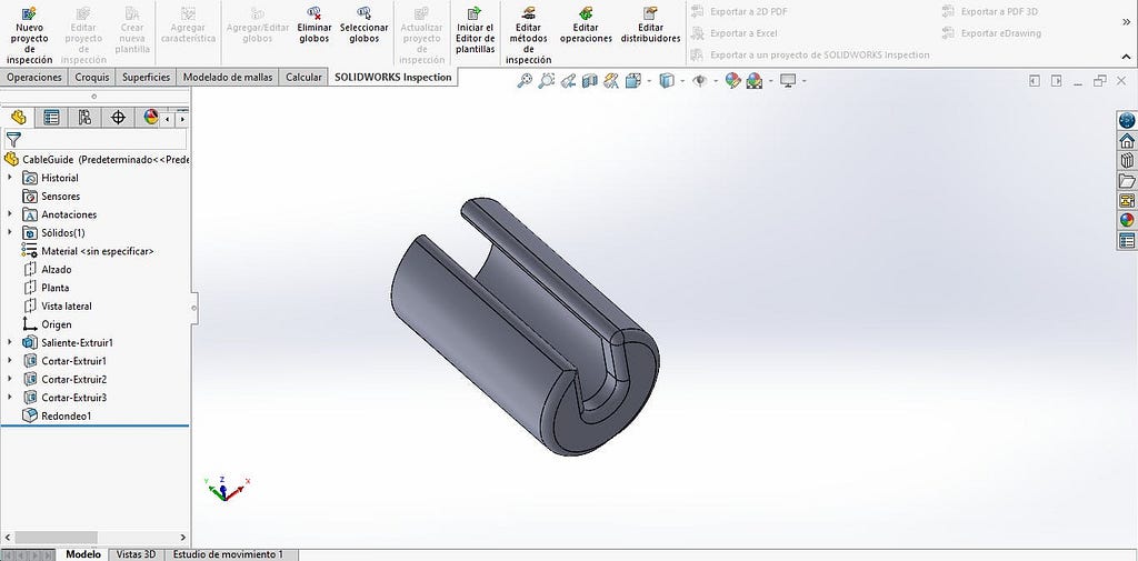 SolidWorks part