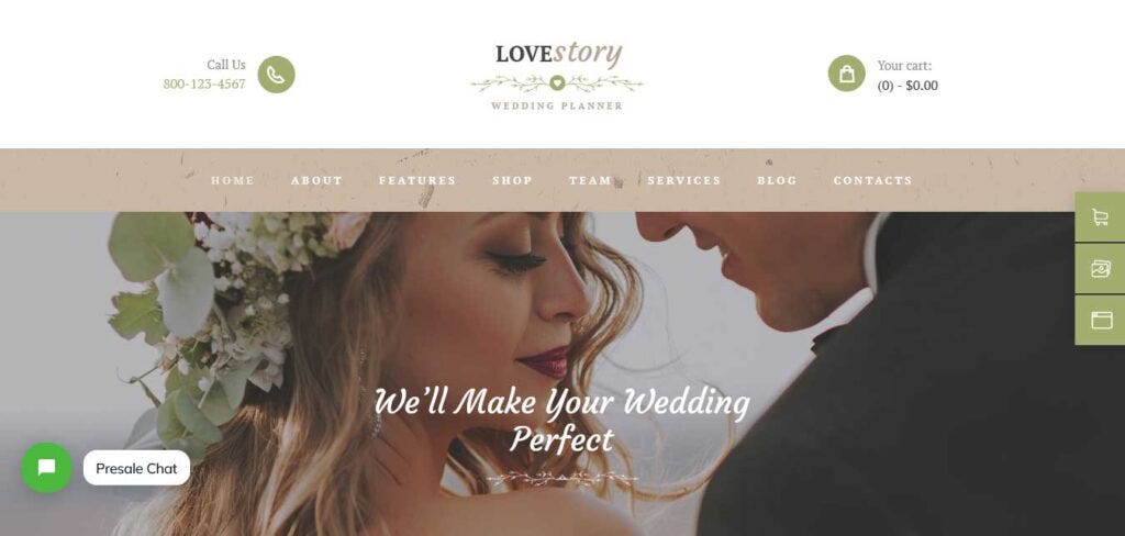 Wedding WordPress Theme