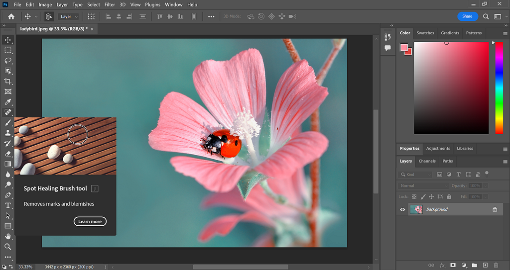 Adobe Photoshop UI