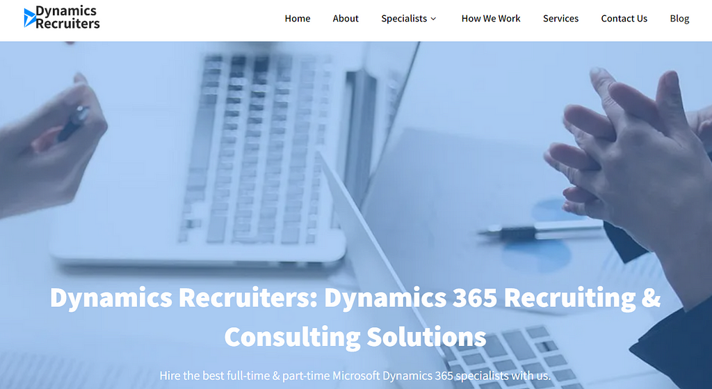 Dynamics 365 staffing solutions