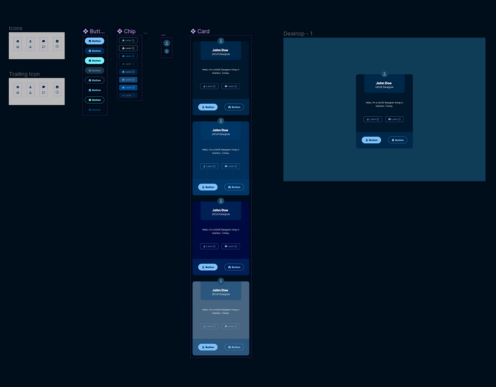 Nested Components Challenge by Akin Gundogan