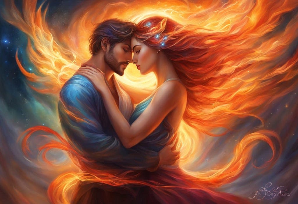 twin flame sex and climax