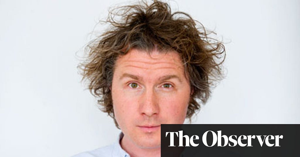 A picture of author Ben Goldacre grabbed from an article on The Observer.