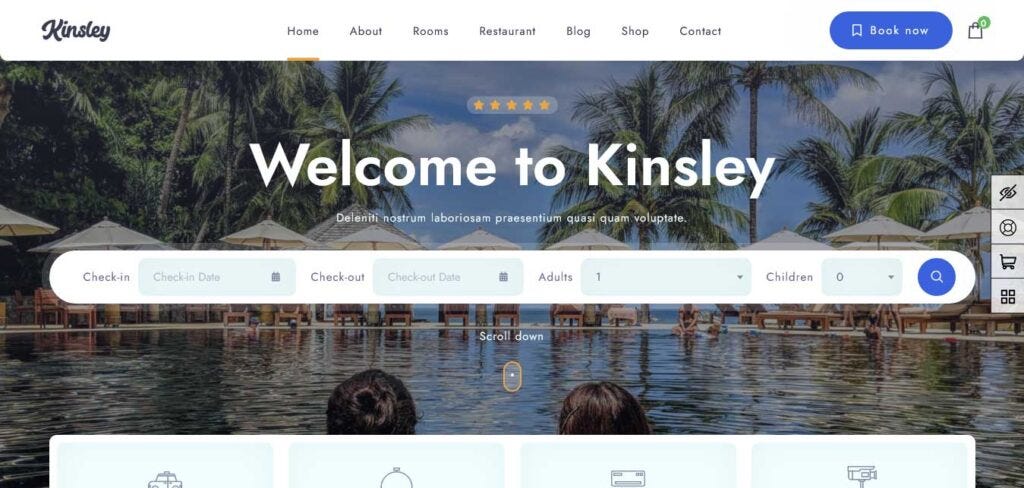 Vacation Rental WordPress Theme