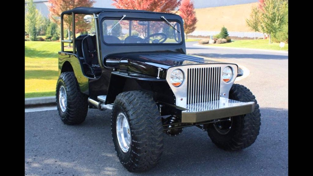 Willys jeep CJ-2A The first Civilian Jeep put into production by Willys 1945