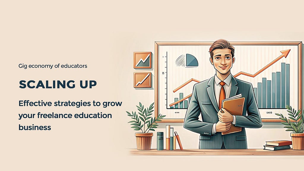 Scaling up — Effective strategies to grow your freelance education business
