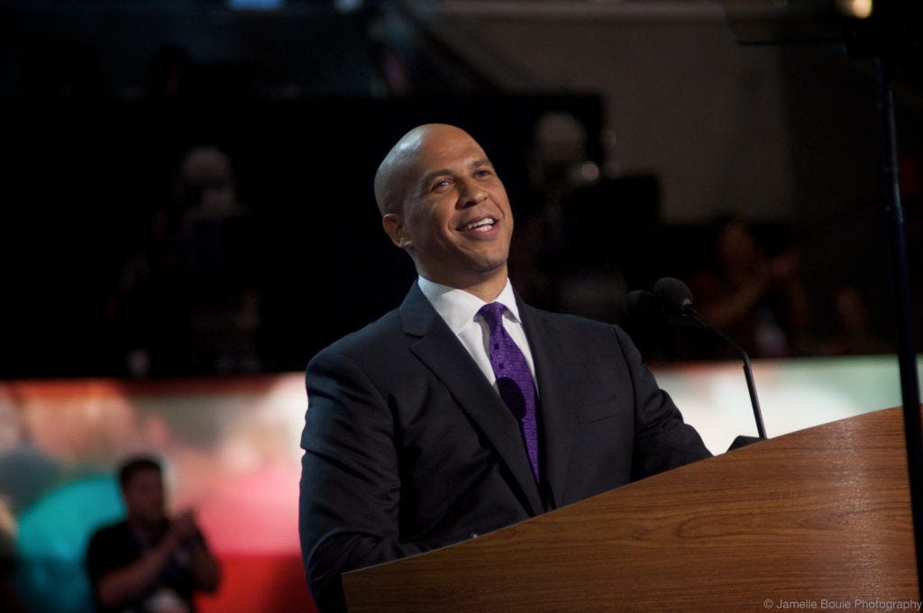 Senator Cory Booker. Image via Creative Commons.