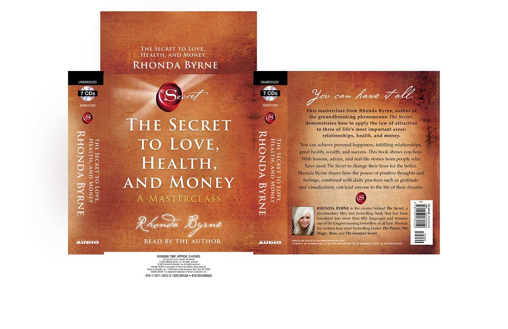 PDF The Secret to Love, Health, and Money: A Masterclass (Secret Library) By Rhonda Byrne