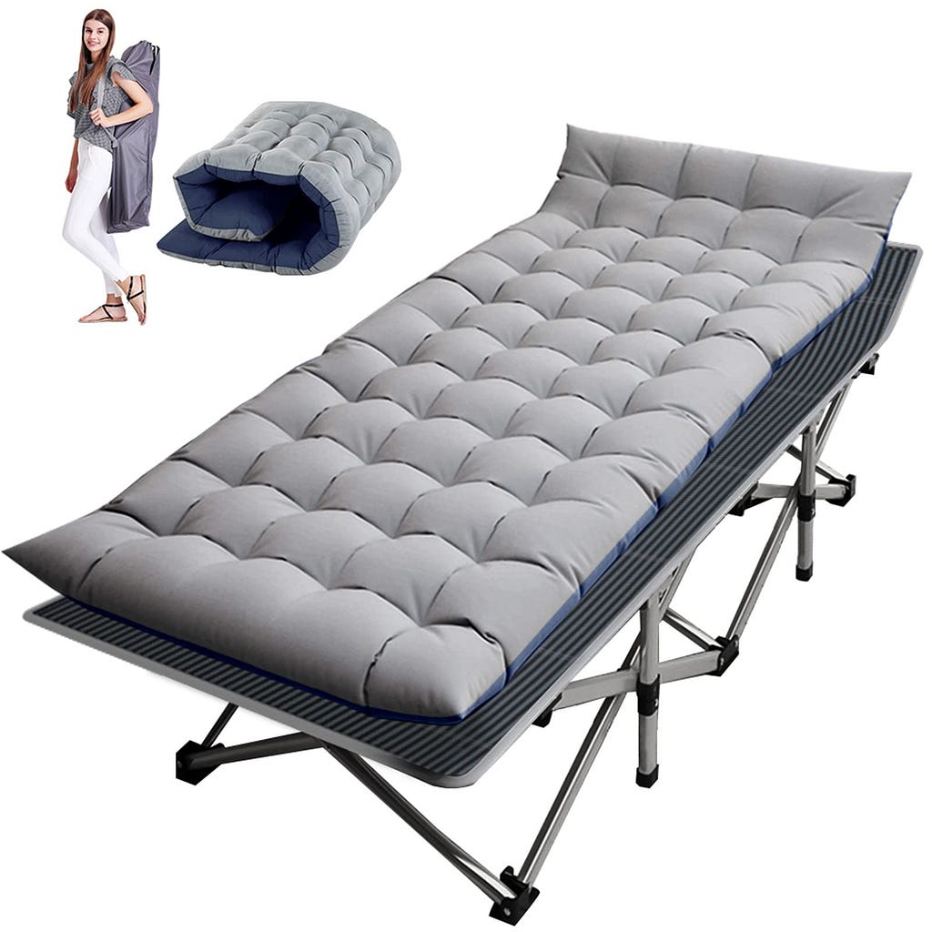 Camping Cot With Mattress: Ultimate Comfort Outdoors