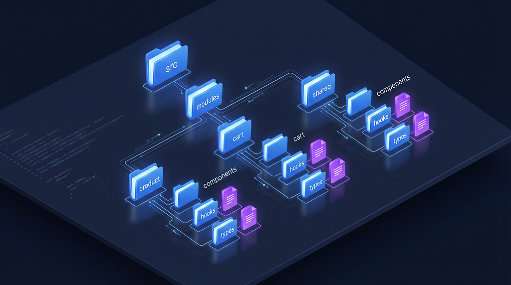 Feature based — domain driven klasör yapısı