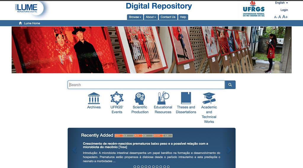 Repositório Digital Universidade Federal do Rio Grande do Sul LUME — Institutional Repository