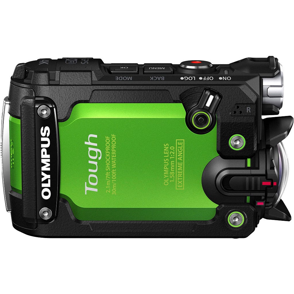 Olympus Digital Camcorder - 1.5 LCD - BSI CMOS - 4K - Green