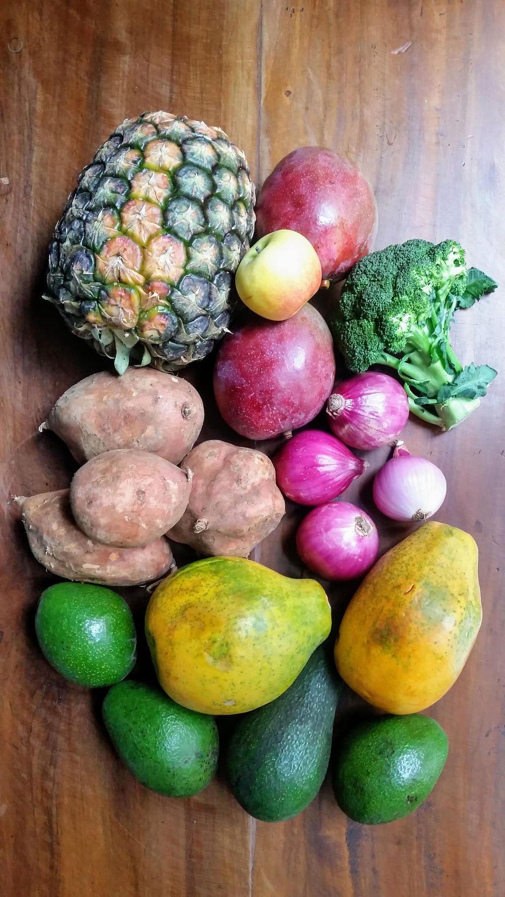 vegan in ecuador produce vegetables fruit