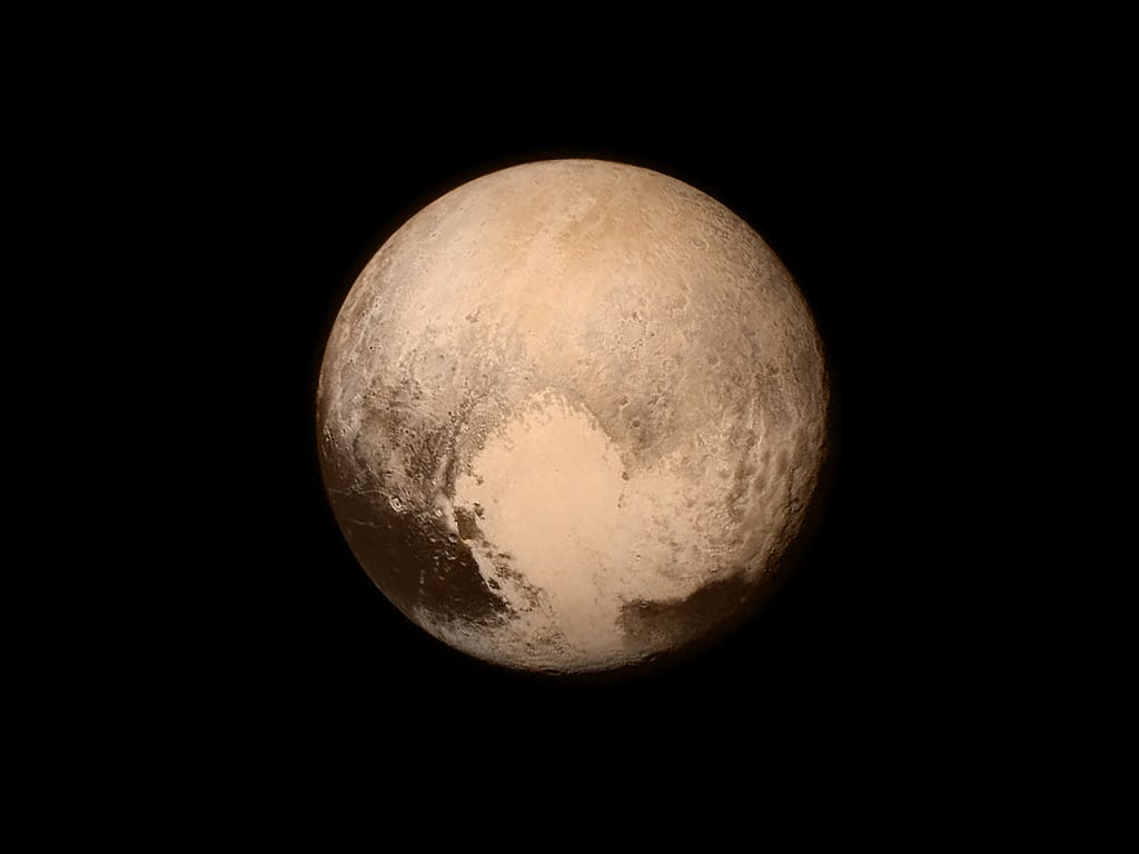 A picture of pluto representing what does pluto mean in astrology.