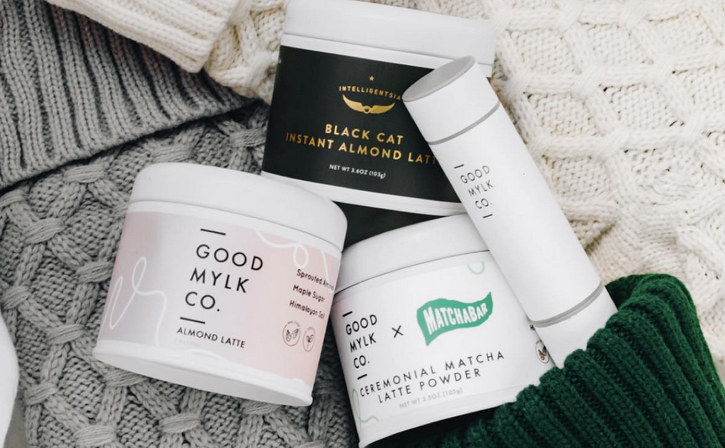 Goodmylk range of products 