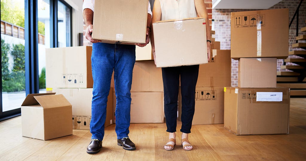 Moving day tips? Make a plan, pack a moving day kit and take lots of breaks. 