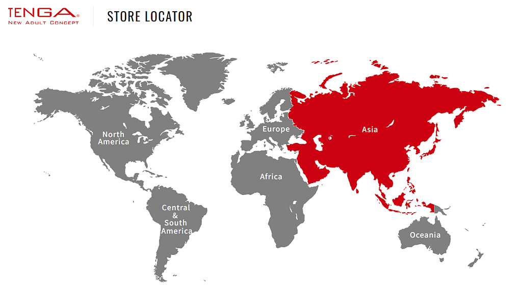we can help you find authentic TENGA products in your area
