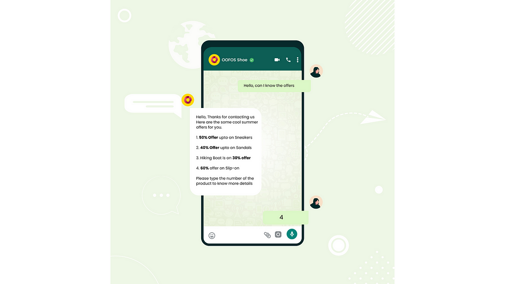 WhatsApp Chatbot in Action