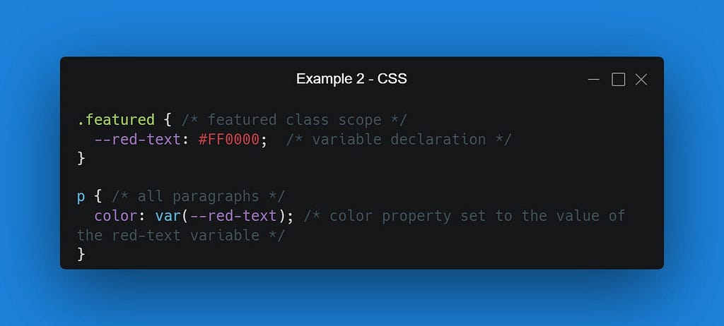 Example 2 CSS