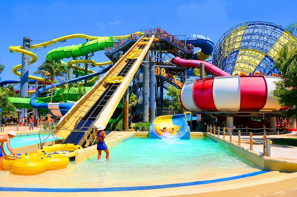 Enjoy water rides at the Rapids Water Park of West Palm Beach.